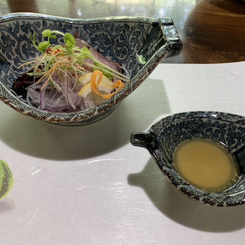 赤絵コース　ローストビーフ(創作川魚料理　料亭 龍泉荘 )