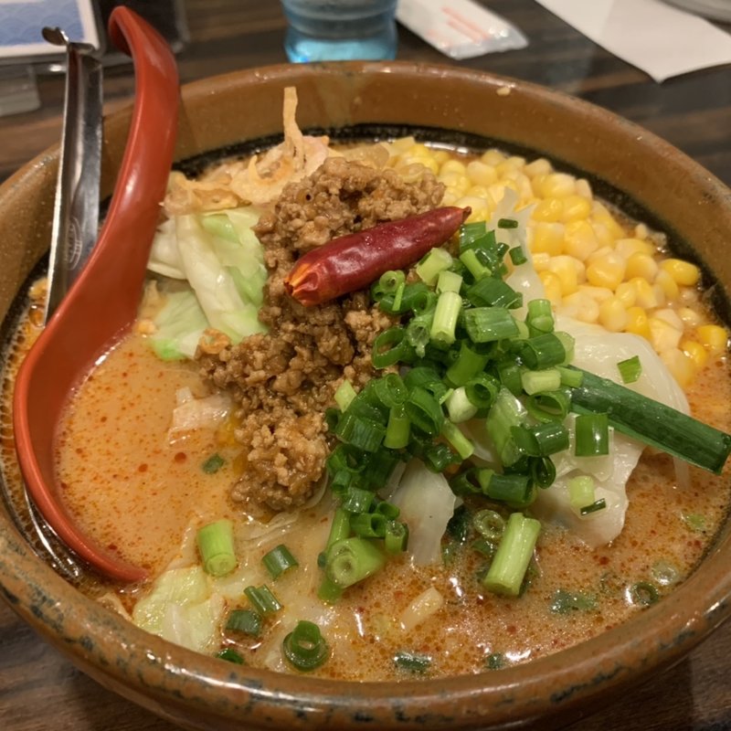 山椒味噌らーめん(麺場 田所商店 桶川店)