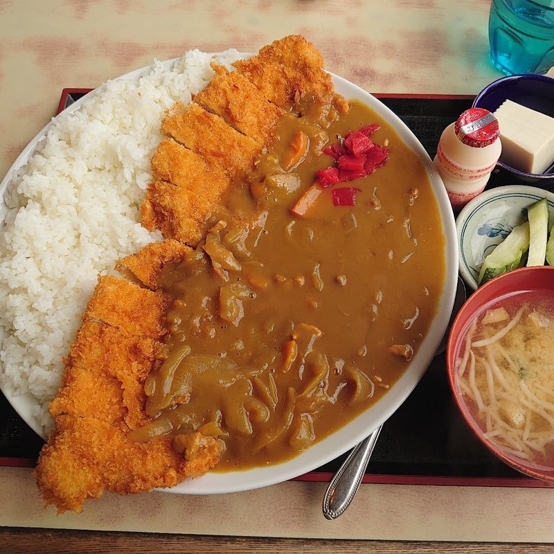 カツカレー(<民宿>しをみ食堂 )