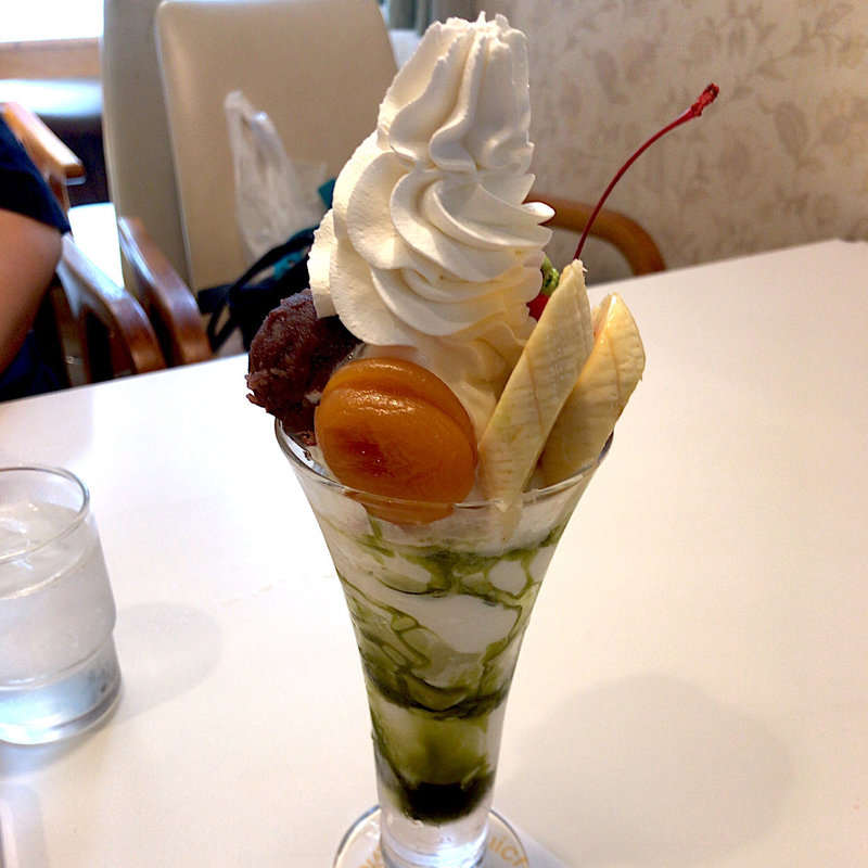 抹茶パフェ(十一屋 本店 （じゅういちや）)