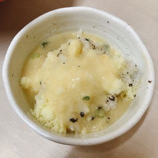 パルメザンチーズ＋ご飯(廣島らぁ麺　九重商店)