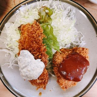 トロカツ＋白身魚フライ(とんかつ藤芳 本店 )