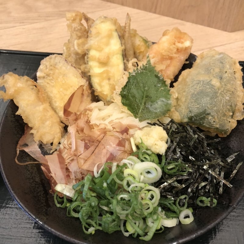 野菜天ぶっかけ(うどん和助 天神店 （ウドンワスケ）)