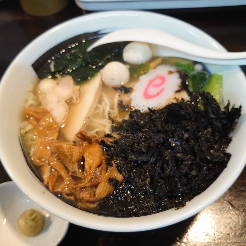 わさび塩ラーメン(麺屋 あおい )