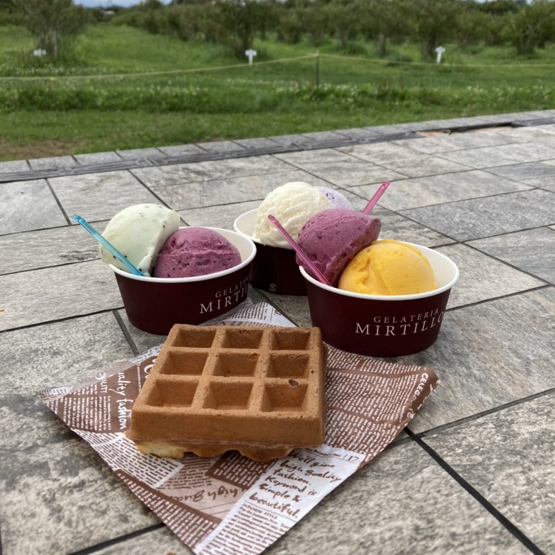 (ジェラテリア・ミルティーロ　千歳店)