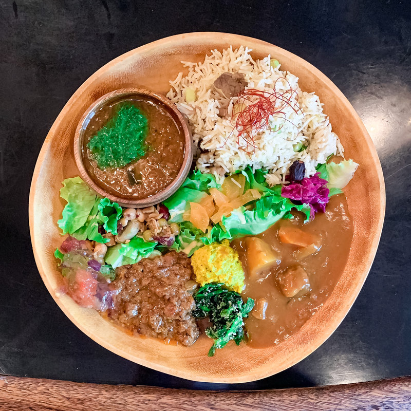 極哩3種盛り(極哩)