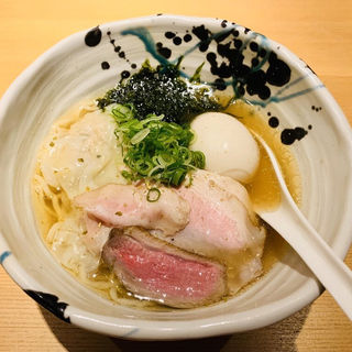 特製塩そば(鶏そば 山もと)