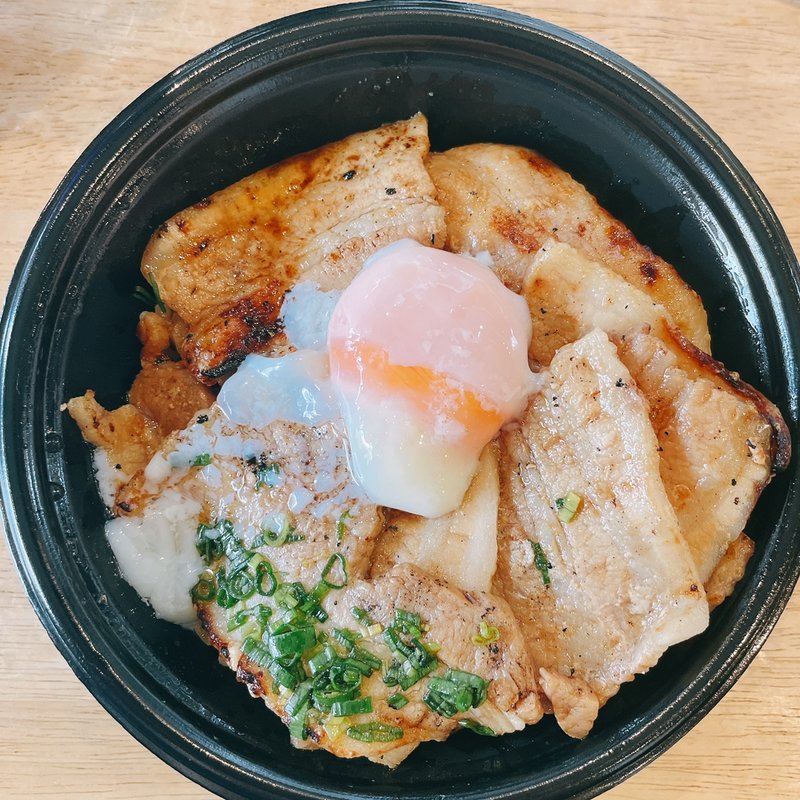 あぶり豚丼(肉しみず 両国店)