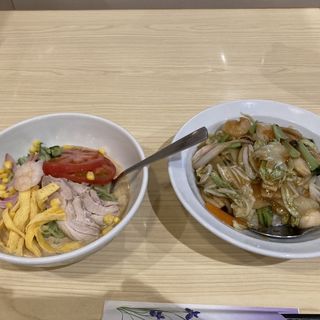 中華冷麺と中華飯セット(竜の食堂)