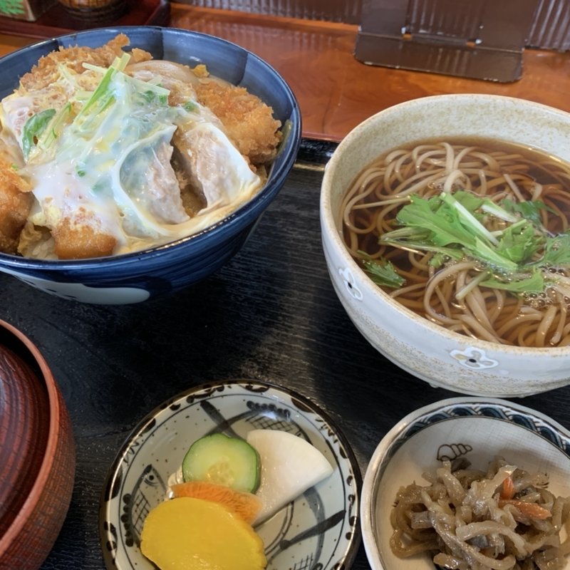 かつ丼セット(西浦屋)