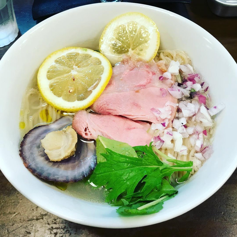 トリュフ香る冷たい潮そば(貝節麺raik)