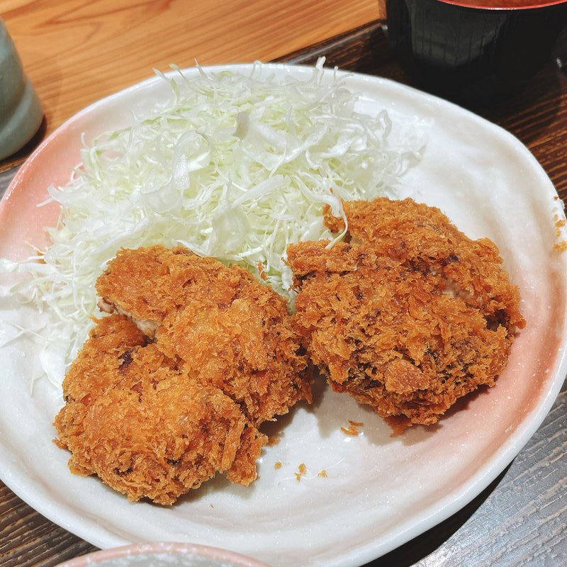 メンチかつ定食(とんかつ　まるや 大手町店 )
