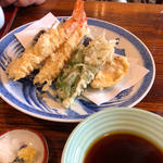 田舎そばの天せいろ(手打そば鎌倉)