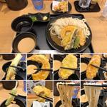 野菜天ざるうどん
