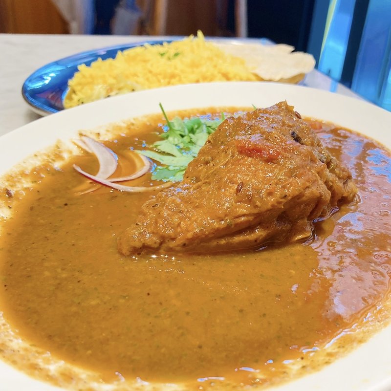 ミントとコリアンダーのチキンカリー(カフェ・レッドブック （cafe RED BOOK）)