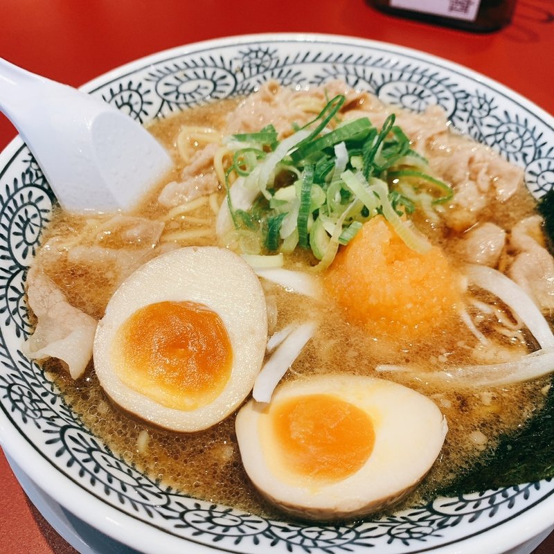 肉そば(丸源ラーメン 上京塚店)