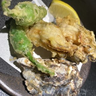 牡蠣の天ぷら(四喜 池袋西口駅前店 （Shiki）)