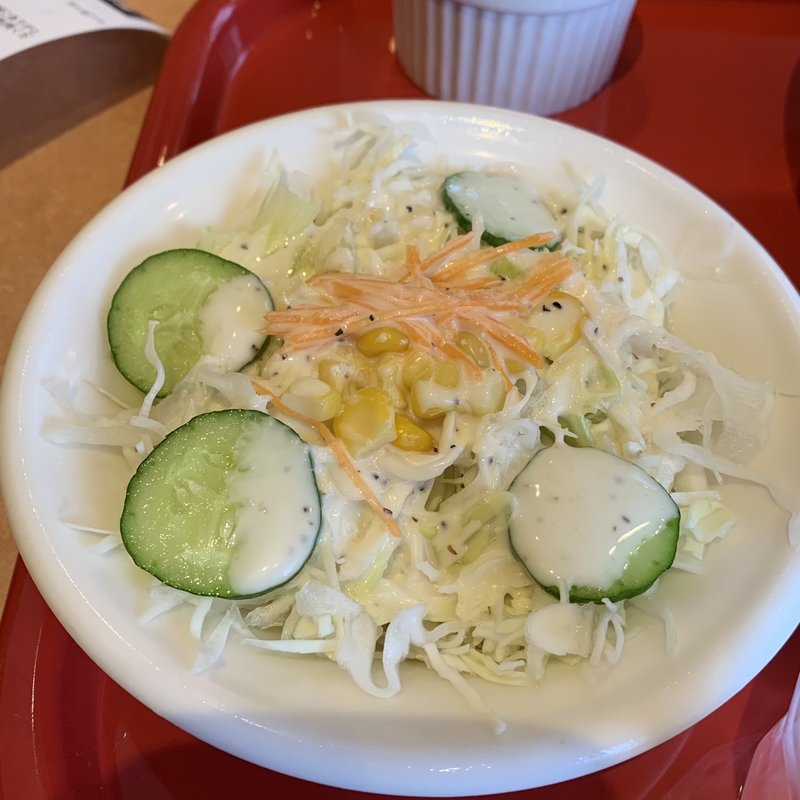 グリーンサラダ(カレーの王様 市ヶ谷店)