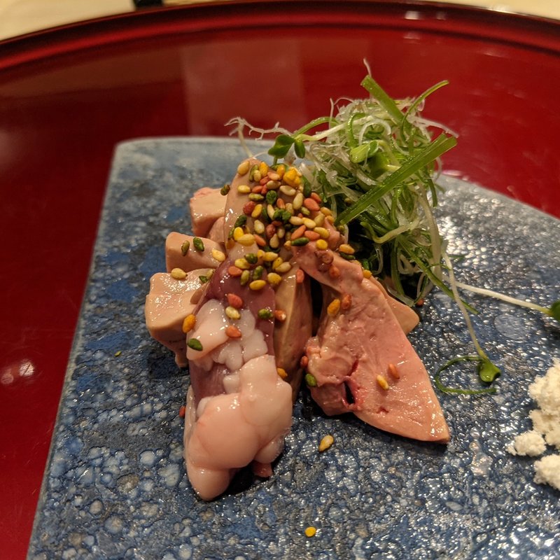 高坂鶏のレバ刺し(1000)