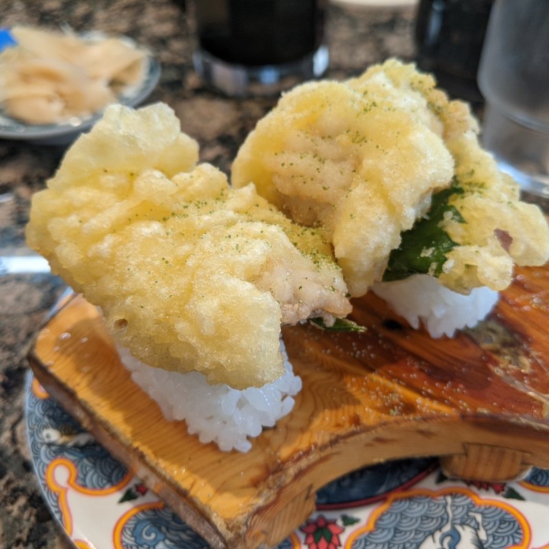 ハモ天ぷら握り(回転すし北海道 皆生店 )