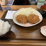 メンチかつ定食(とんかつ　まるや 大手町店 )