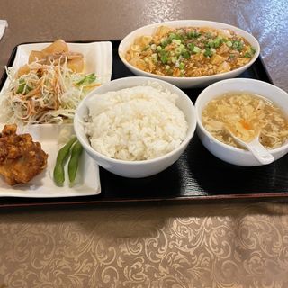麻婆豆腐定食(金蘭)