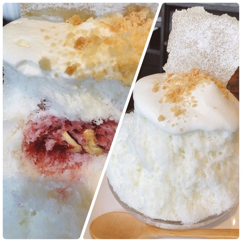 ミルクとベリー(ラセッテ広島ミラノカレー)