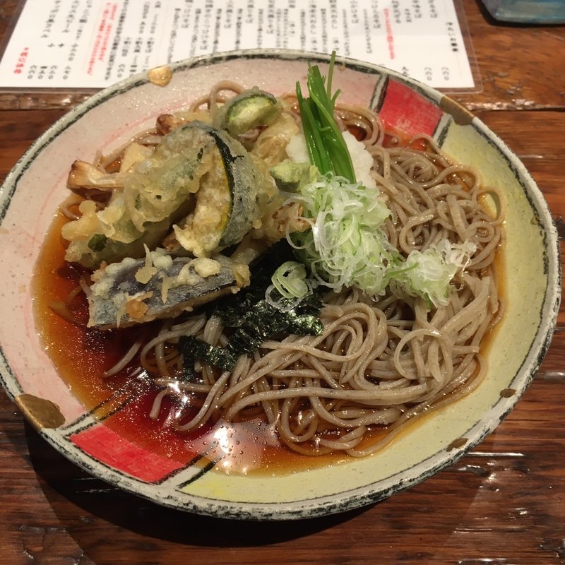 野菜天おろしぶっかけ(守破離 谷町四丁目店 （SHUHARI しゅはり）)