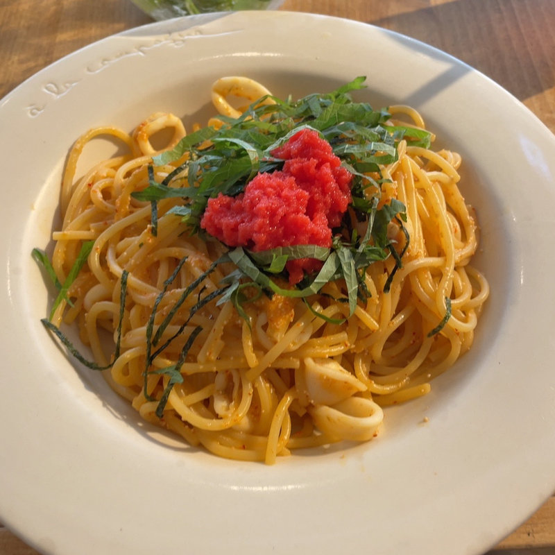 和風明太子パスタ(ア・ラ・カンパーニュ秋葉原店４F)