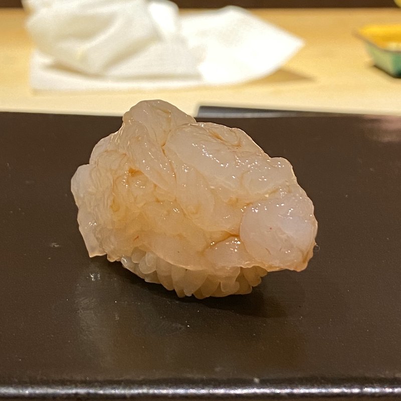 白エビの昆布じめ(吉凰)