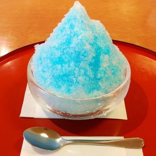 ブルーパワーかき氷(お食事処 ゆんたく )
