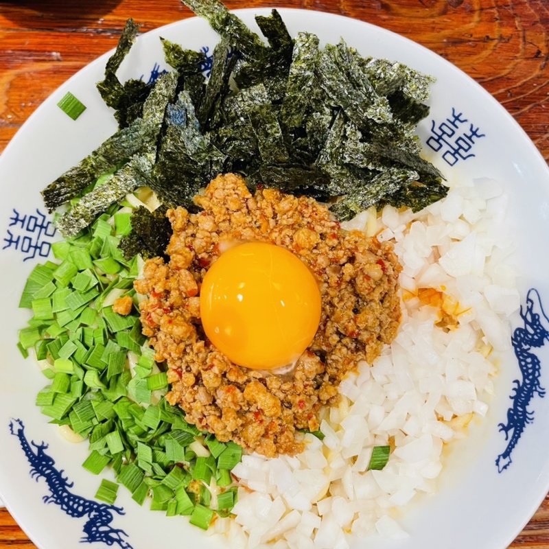 たんたんたいわん混ぜ蕎麦(中華蕎麦 にし乃)