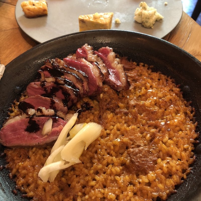 鴨のパエリア(CIRCULO 丸の内)