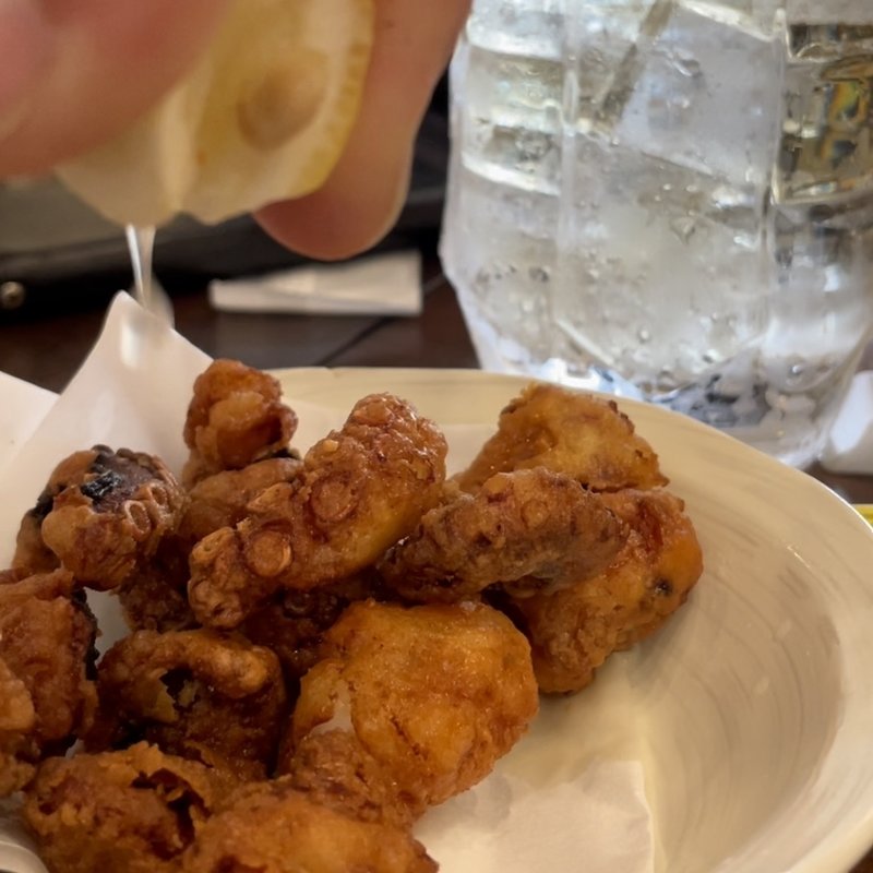 ナンコツの唐揚げ(粉もん屋八 東大宮駅前店)