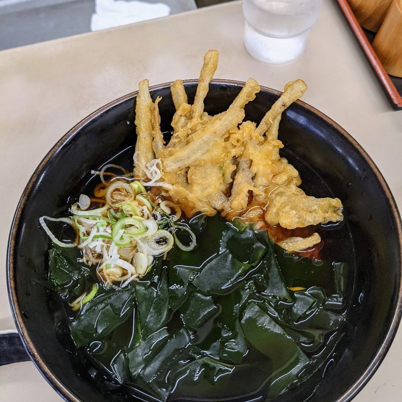 ごぼうそば、わかめ(山田屋 )