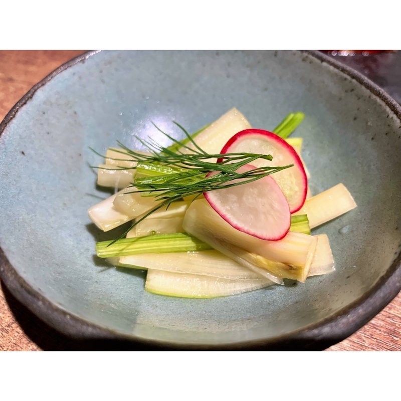 セロリの浅漬け(料理屋fan)