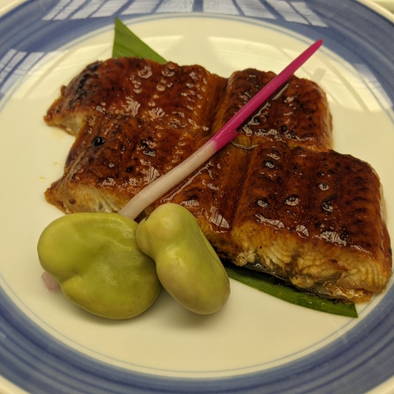 うなぎかば焼き(さぎの湯温泉 夢ランドしらさぎ)