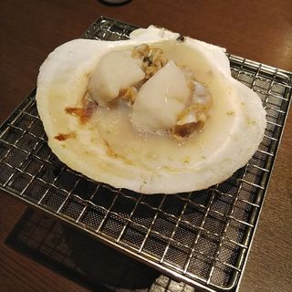 三陸産ホタテ貝焼き