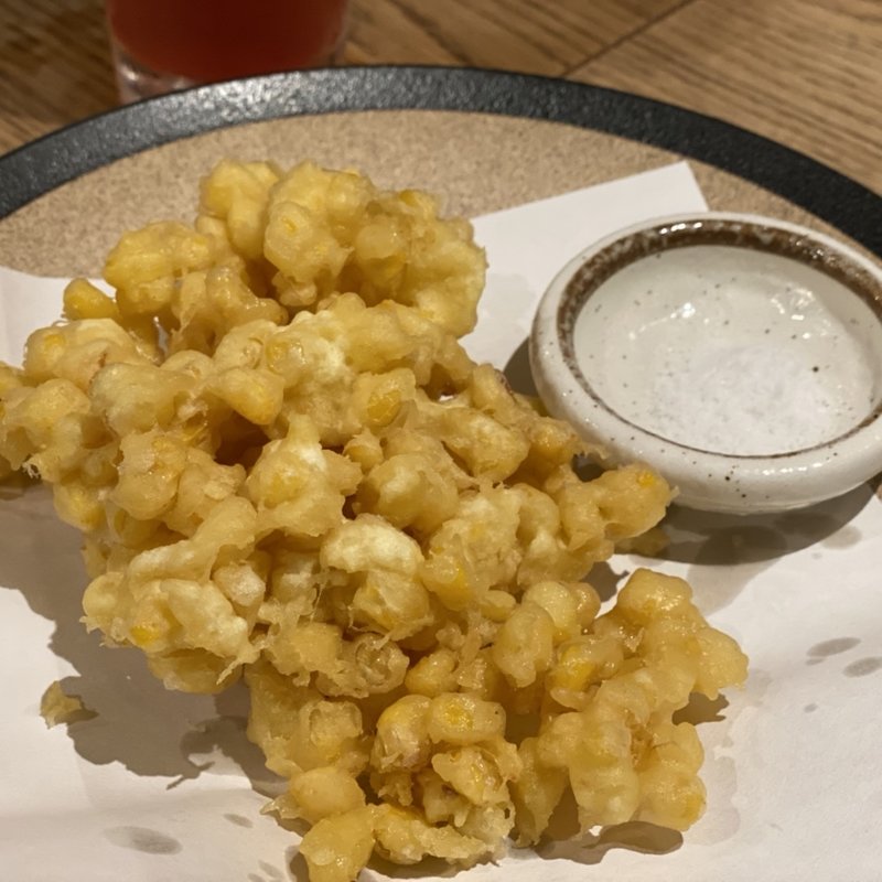 とうもろこしのかき揚げ(えんがわ 荻窪店)