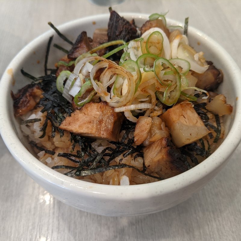 チャーシューご飯(ラーメン一刻 （ラーメンイッコク）)