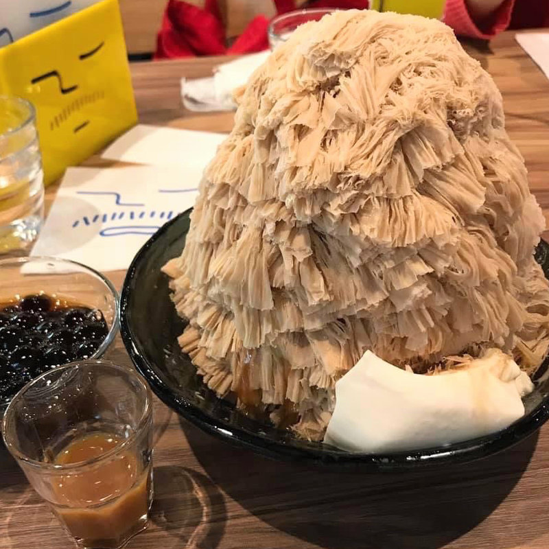 タピオカミルクティーかき氷(ICE MONSTER OMOTESANDO （アイスモンスター）)