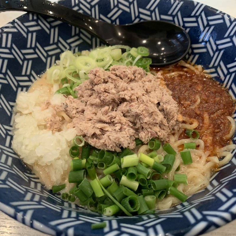 限定 冷やし鯖汁無し担々麺(ざいとん )