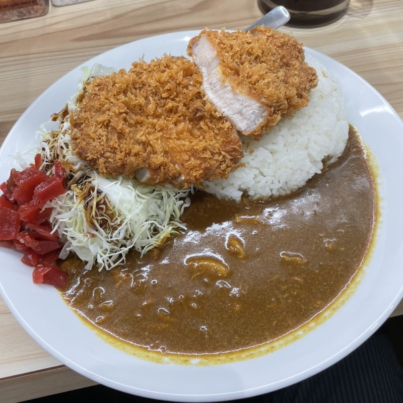 上ロースカツカレー(とんかつ檍のカレー屋いっぺこっぺ 秋葉原店)