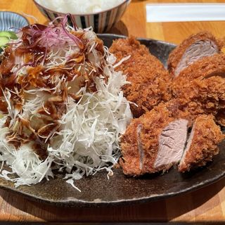 上ロース定食(とんかつ檍 横浜馬車道店)