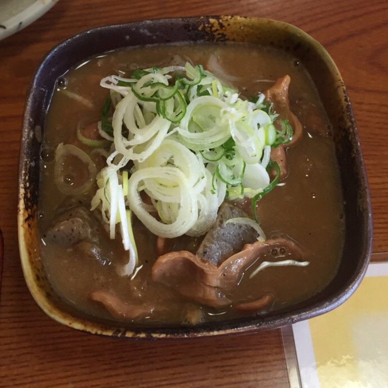 もつ煮(御食事処 末広屋)