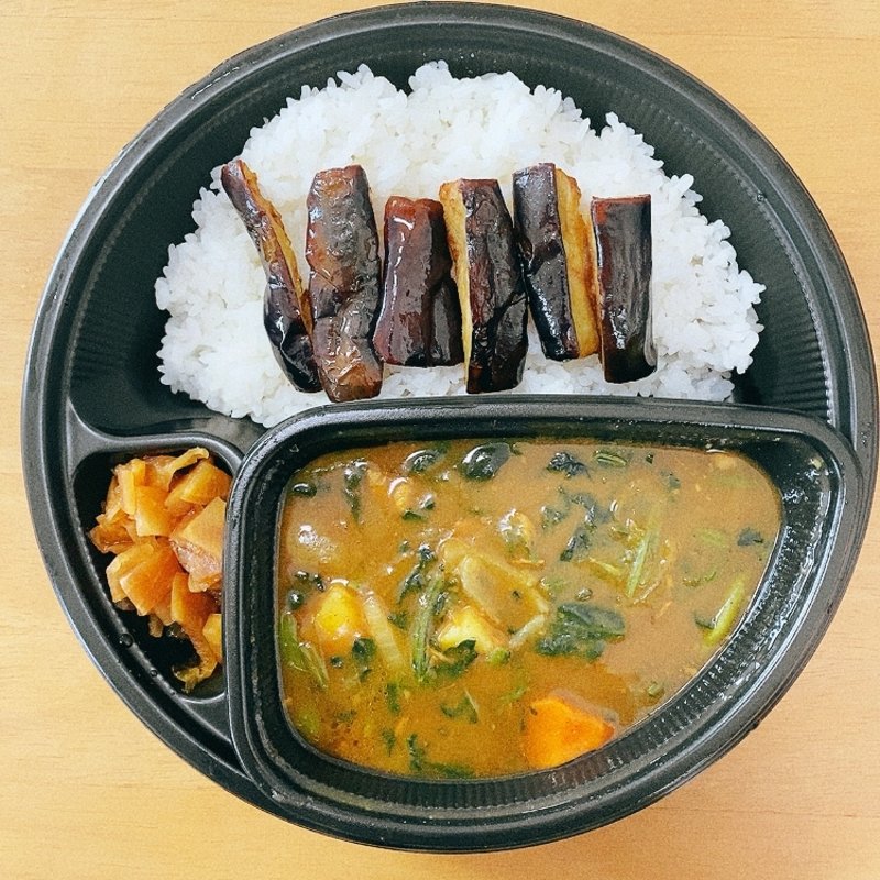 野菜三昧カレー弁当(CoCo壱番屋 北区鈴蘭台店)