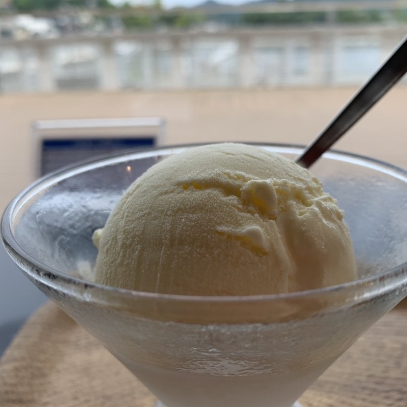 ヴァニラアイスクリーム(アンカーコーヒー内湾店)