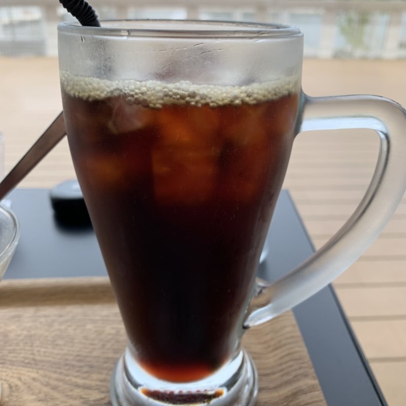 マンデリンピーベリー　アイス(アンカーコーヒー内湾店)