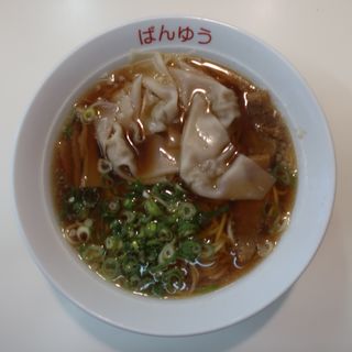 ワンタン麺(尾道ラーメン 萬友)