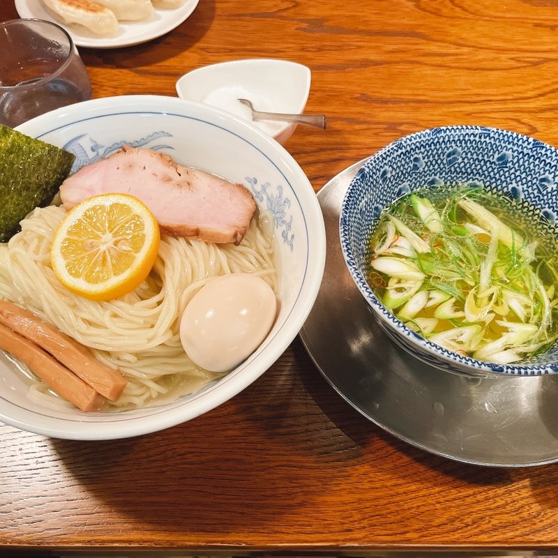 昆布水のつけそば塩(中華そば　一楽 )
